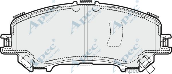 APEC BRAKING Jarrupala, levyjarru PAD2032